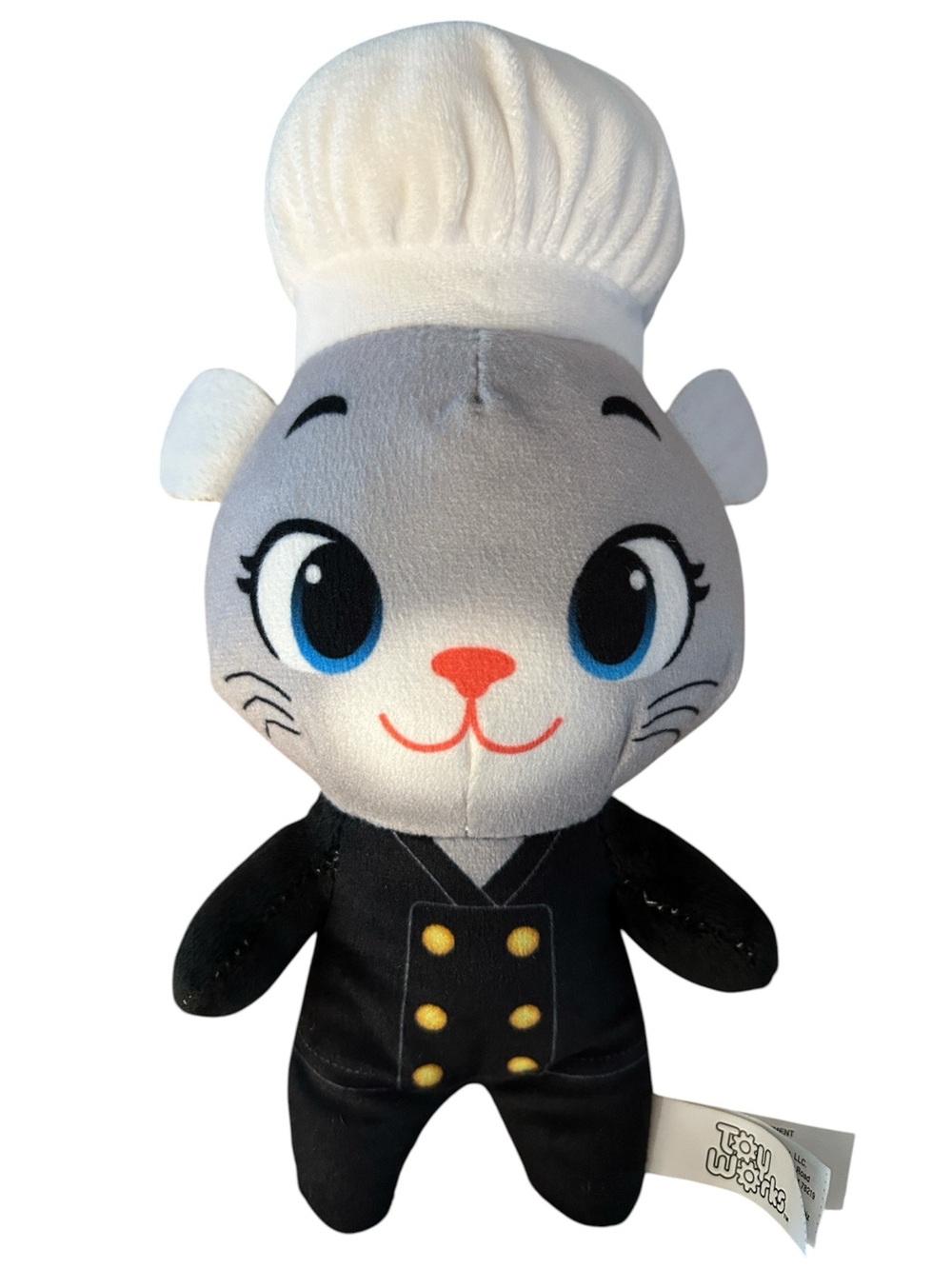 Tiny Tukkins Chef Mouse Plush from toy works